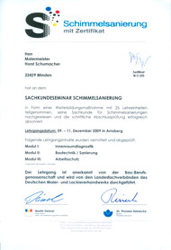 Schimmelsanierung Minden Paul Gärtner